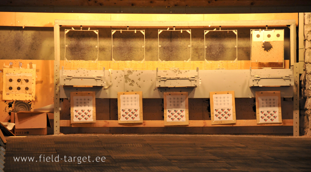 Orava 20 mm tabamisala paistab 25 m peal väikese täpina